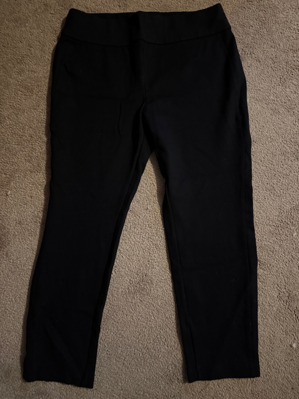 Express Black Cropped Ankle Pants